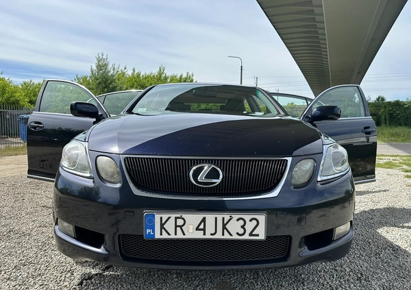 Lexus GS cena 26000 przebieg: 228650, rok produkcji 2005 z Kraków małe 407